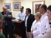 Επίσκεψη του Υπουργού Αναπληρωτή Υγείας, Λεωνίδα Γρηγοράκου, στην 6η Υ.Πε.